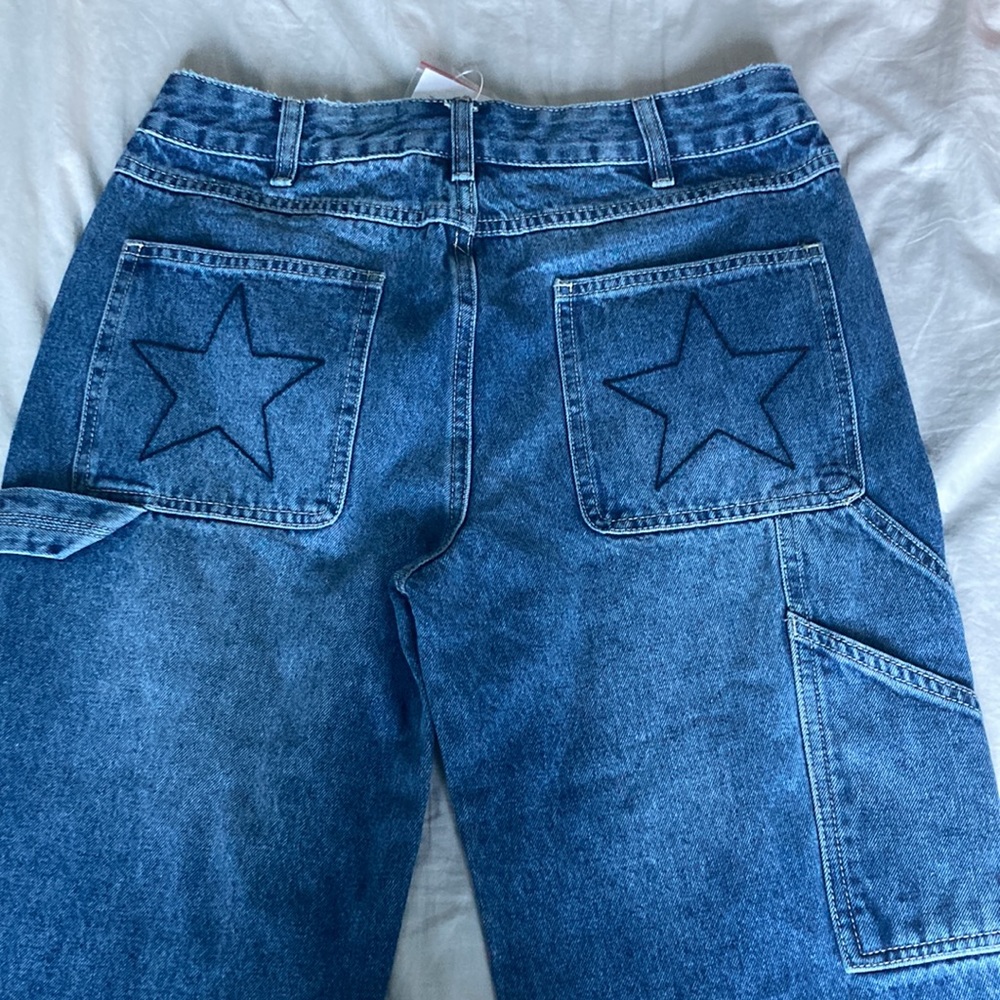 Arcade Embroidery-Detail Boyfriend Jeans